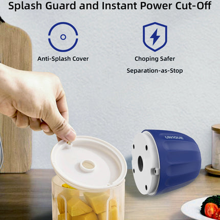 Mini Electric Food Chopper (2 Bowls)
