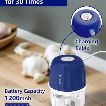 Mini Electric Food Chopper (2 Bowls)