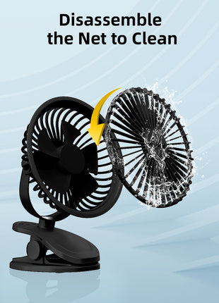 Clip on Fan -  Air 1(Black)
