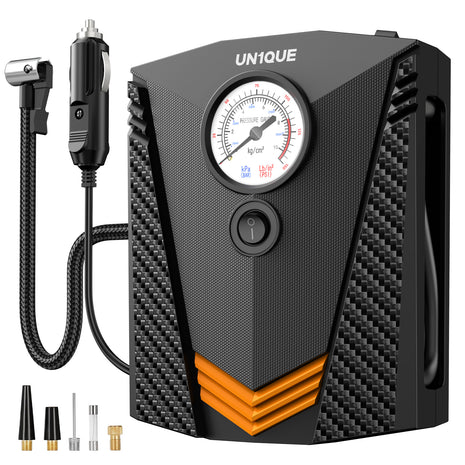 Tyre Inflator for Car with LED Light  (Cigarette Lighter Power) - PT300