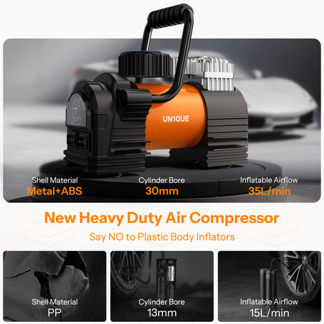 Heavy Duty Tyre Inflator with Digital Pressure Gauge - PT700Plus