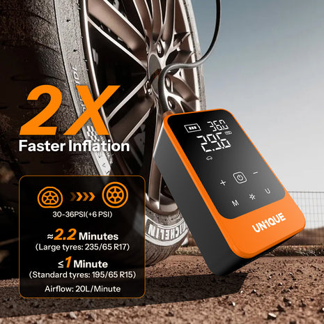 Dual Power Cordless Tyre Inflator - PT610