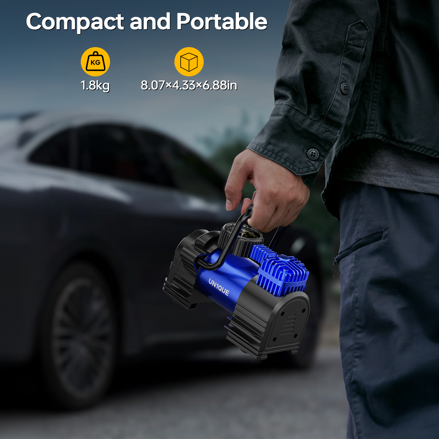 Heavy Duty Portable Tyre Inflator PT700