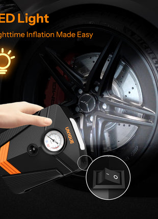 Portable Tyre Inflator with LED Light - PT300S