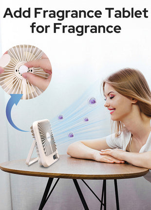 Portable Desk Fan - Air3 White