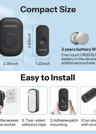 Wireless Doorbell - U601