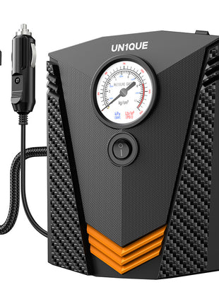 Tyre Inflator for Car with LED Light  (Cigarette Lighter Power) - PT300