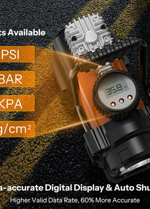 Heavy Duty Tyre Inflator with Digital Pressure Gauge - PT700Plus