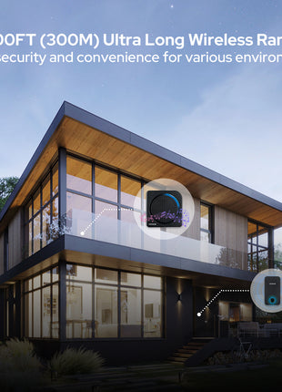 Battery-Free Wireless Doorbell with 38 Chimes