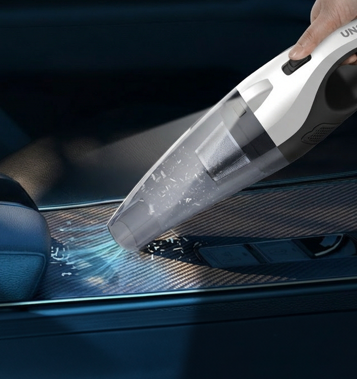 <h1>Vacuum Cleaner for Car with LED Light</h1>