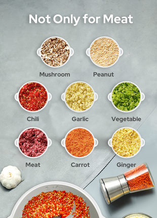 Food Chopper - Stainless Steel