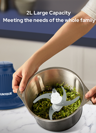 Food Chopper - Stainless Steel