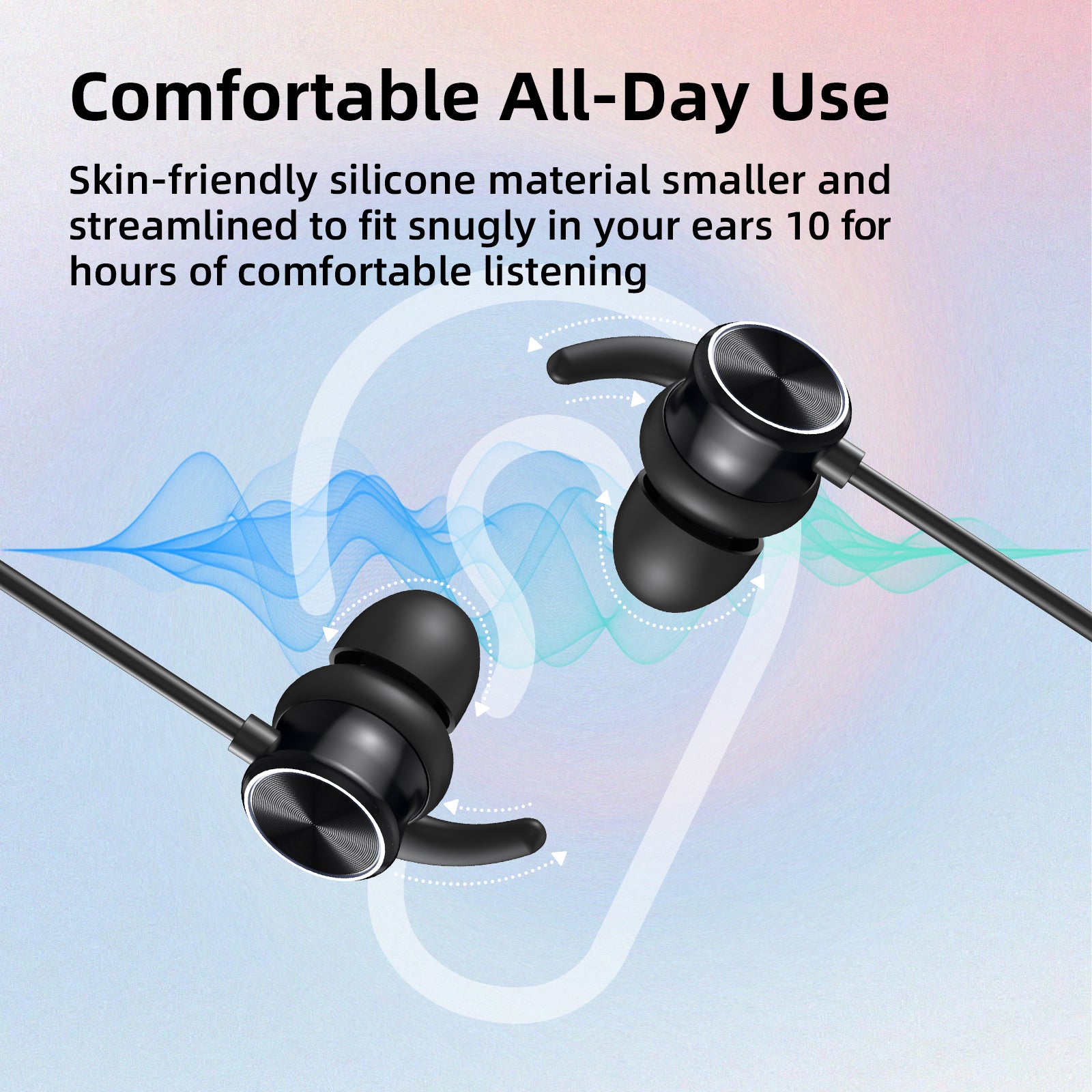 Wireless Earphones Bluetooth Neckband-Record U100