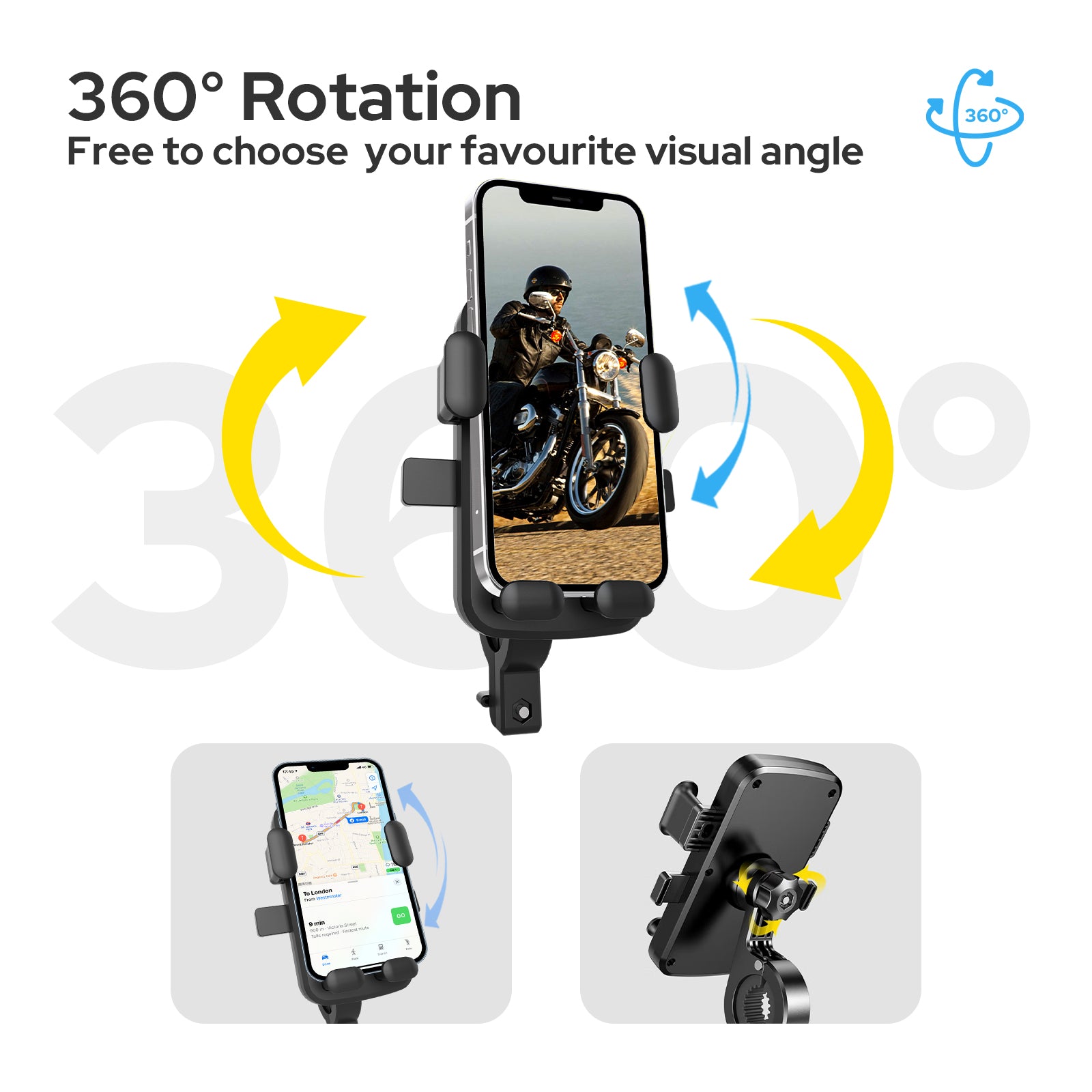 UN1QUE Phone Holder for motorcycle/ bicycle PH-02